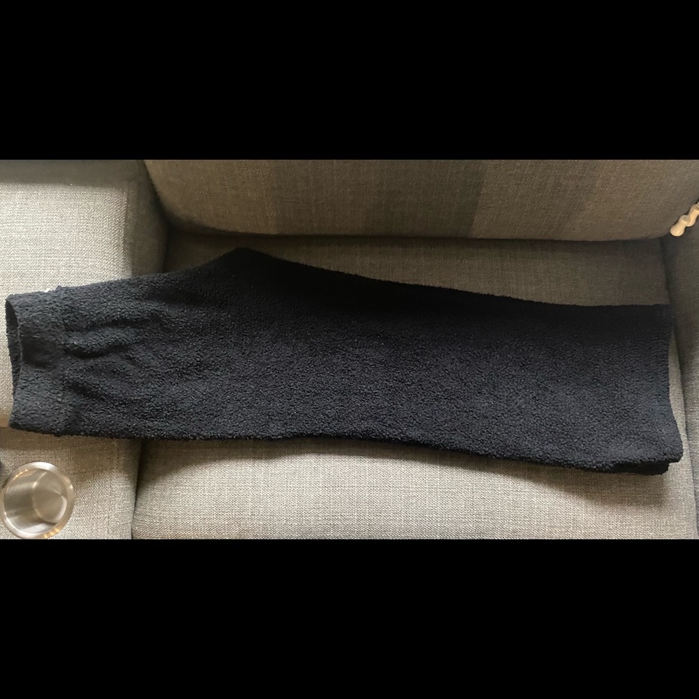 Victoria’s Secret- Black Cozy Sleep Bottom